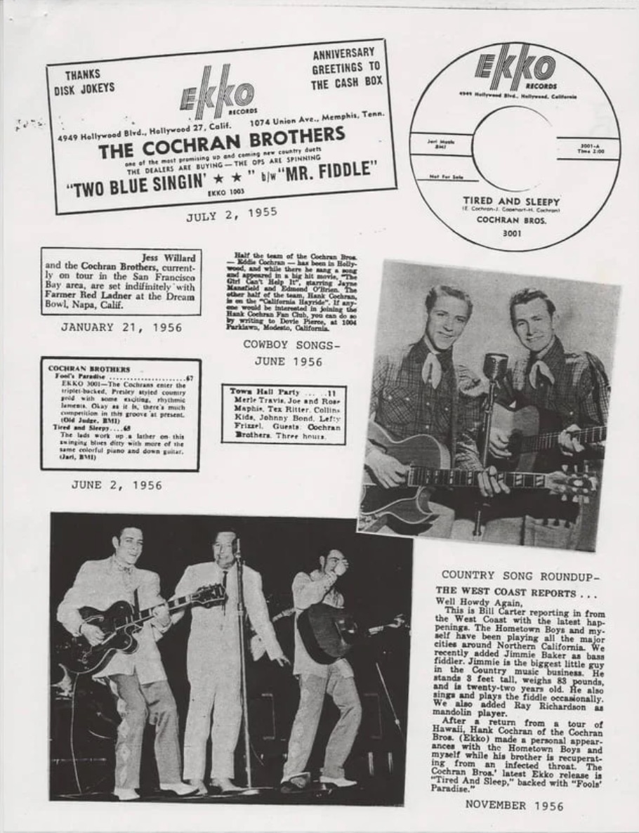 Scan of a 1997 article about the Cochran Brothers, page 4