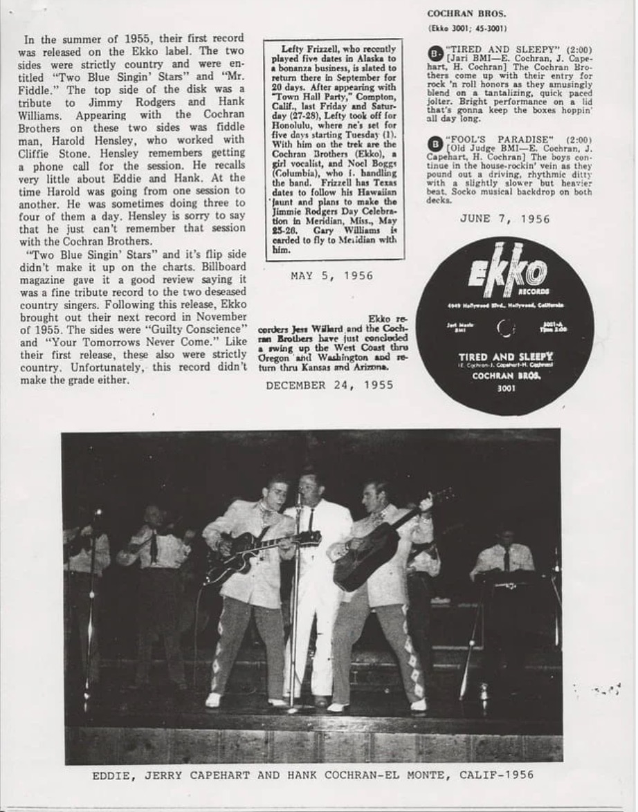 Scan of a 1997 article about the Cochran Brothers, page 5